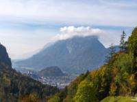 Wolkenhaube am Pendling über dem Kufsteiner Tal